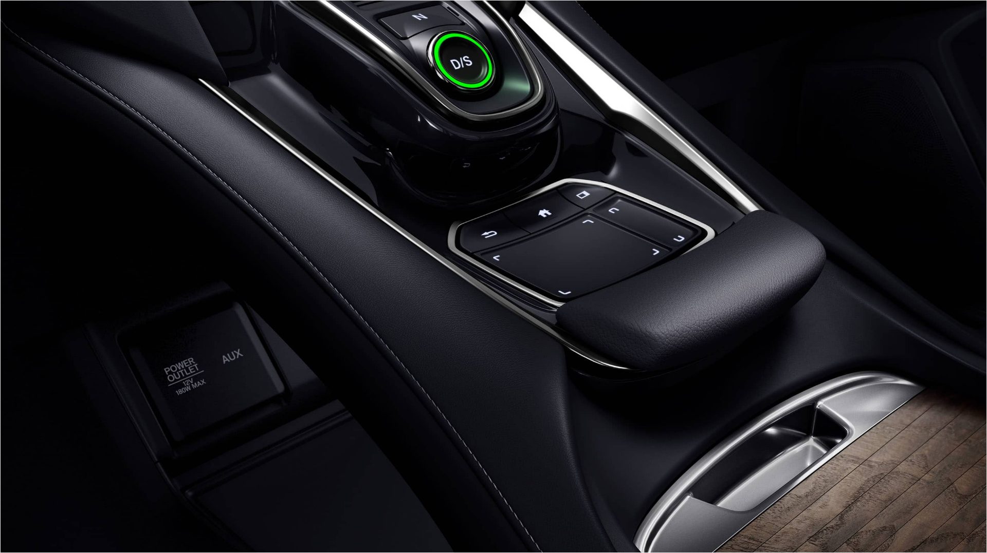 RDX true-touchpad controller and shifter